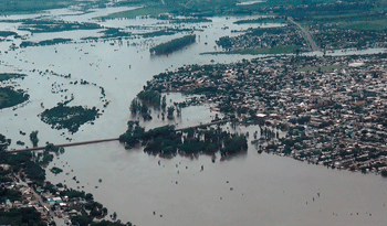 Inundaciones en Salto