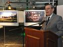 Inauguración de la muestra fotográfica del frigorífico Anglo