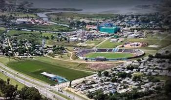 Foto: Imagen aérea de estadio Luis Trócoli (Video institucional del Ministerio del Interior) Foto: Imagen aérea de estadio Luis Trócoli (Video institucional del Ministerio del Interior)