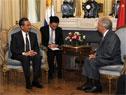 Presidente Tabaré Vázquez recibió delegación oficial de China liderada por su canciller, Wang Yi