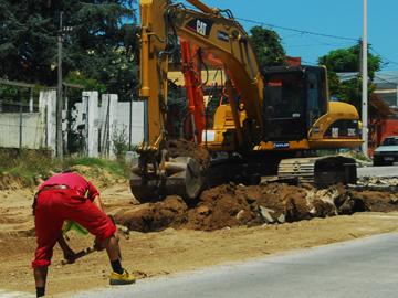 Obras de repavimentación