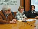 Conferencia de autoridades del Ministerio de Salud Pública