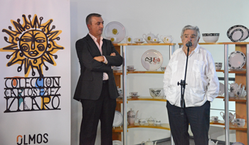 Presidente Mujica en inauguración del showroom de Olmos
