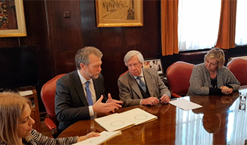 Firma de convenio Firma de convenio