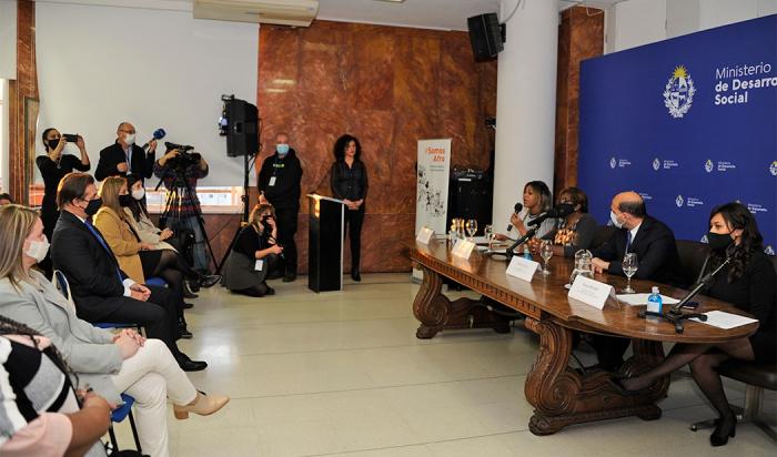 Presidente Lacalle Pou en presentación del Mes de la Afrodescendencia