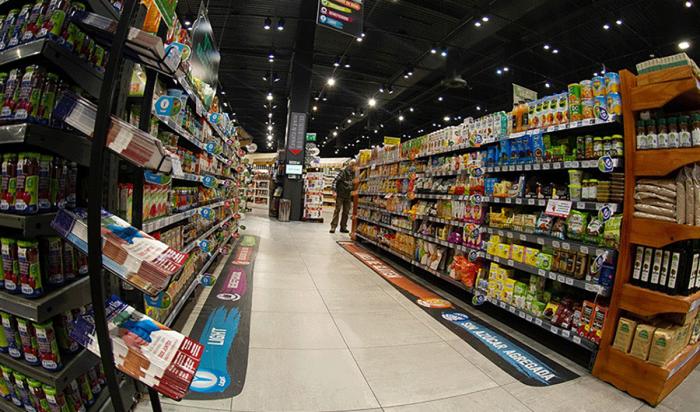 Góndola de supermercado