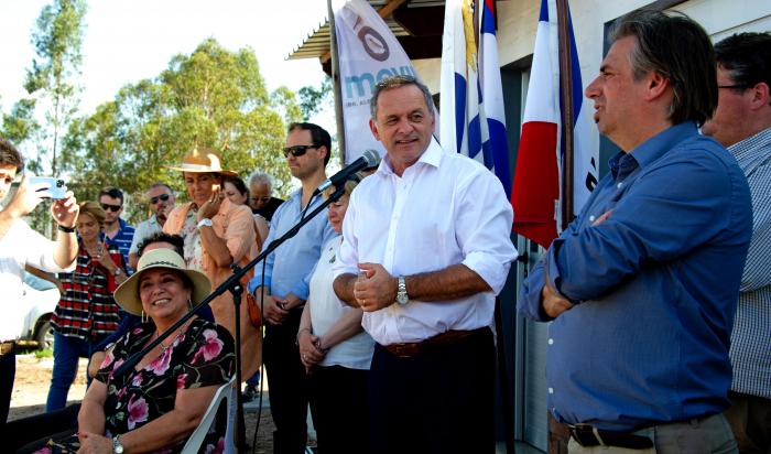 Inauguración de Mevir