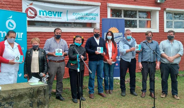 Entrega de llaves en Puntas de Parao, Treinta y Tres