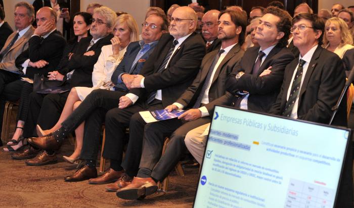 Lacalle Pou en presentación