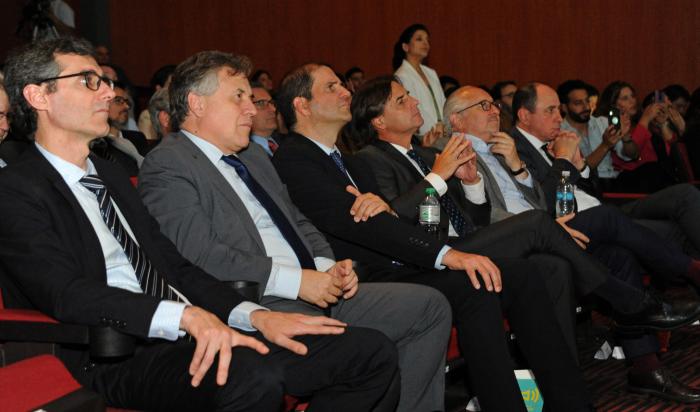 Lacalle Pou en celebración de ANII