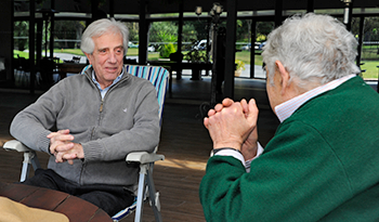 Tabaré Vázquez y José Mujica
