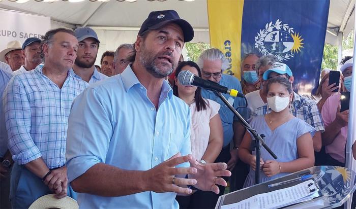 Presidente de la República en La Charqueada