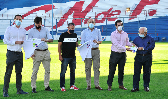 Abdala y autoridades de Nacional