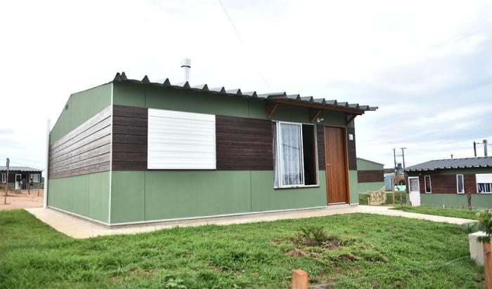 Casa de madera de Mevir