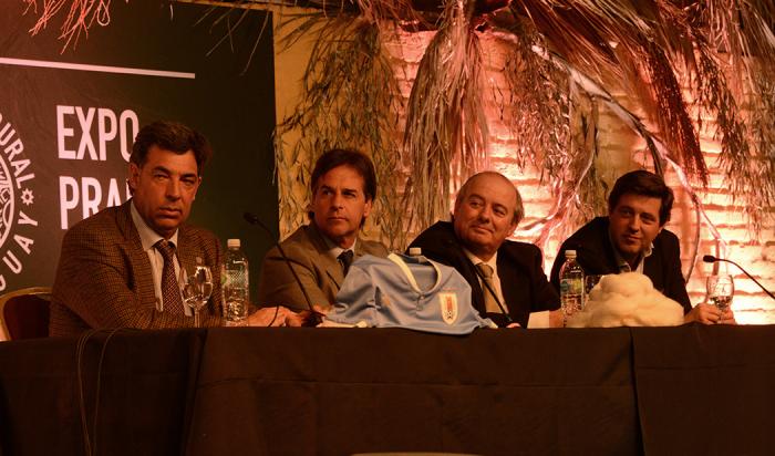 Lacalle Pou en Expo Prado