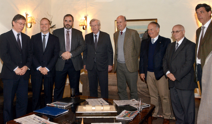 Ministro Danilo Astori con la Asociación Rural del Uruguay