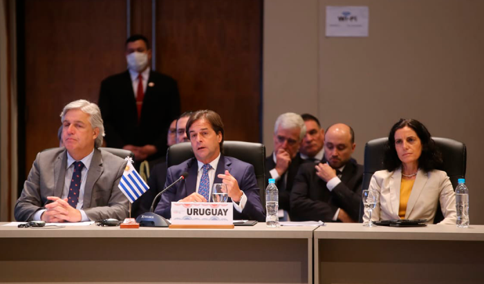 Lacalle Pou en cumbre del Mercosur