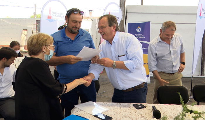 Ministro Falero firma convenios en Florida
