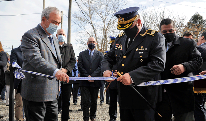 Ministro Heber inaugura nueva base operacional en Parque del Plata