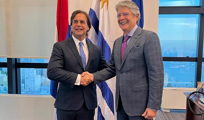 Lacalle Pou y Lasso