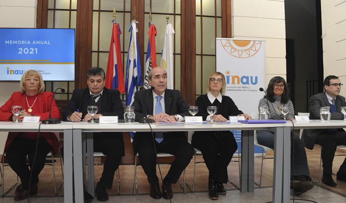 INAU presentó rendición 2021