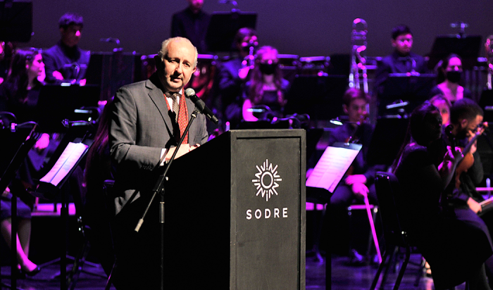 Ministro Pablo da Silveira en el Sodre