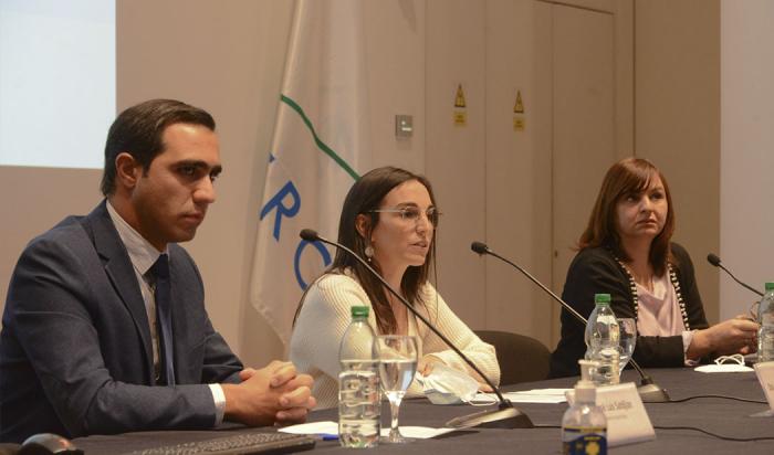 Sadjian en actividad del FOndo Nacional de Recursos