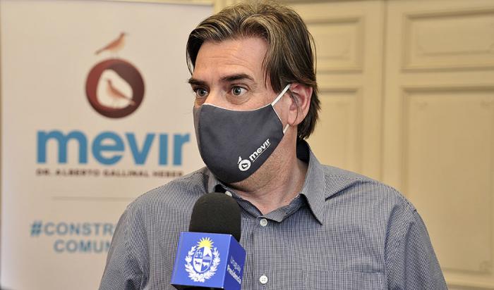 Juan Pablo Delgado, presidente de Mevir