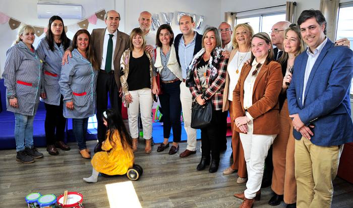 Inauguración de casa comunitaria en Aguas Corrientes