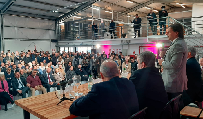 Lacalle Pou en inauguración de nueva sede de Inavi