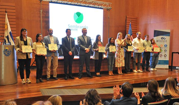 Entrega de diplomas de Sembrando