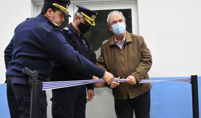 Heber con autoridades policiales