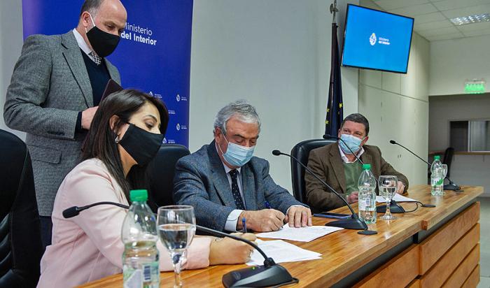 Sandra González, Luis Alberto Heber y Pablo Darsch