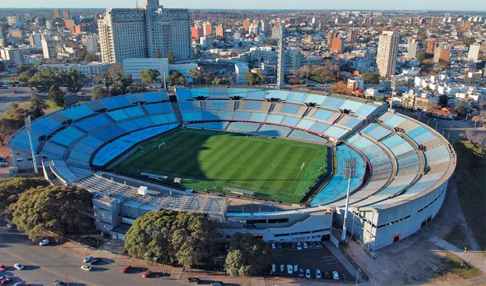 Foto aérea del Estadio Centenario
