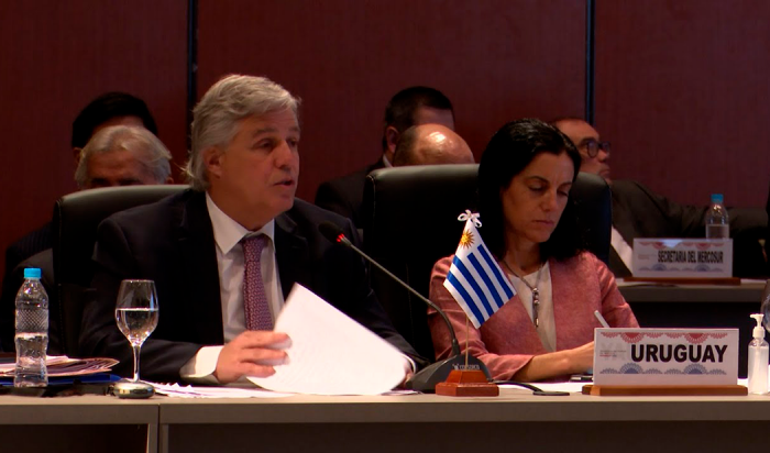Bustillo y Arbeleche en Cumbre del Mercosur