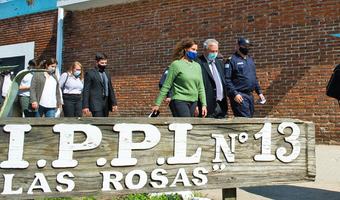 Ministro Luis Alberto Heber en Las Rosas, Maldonado