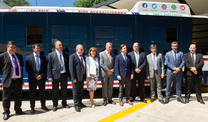 Presidente Lacalle Pou en Cutcsa