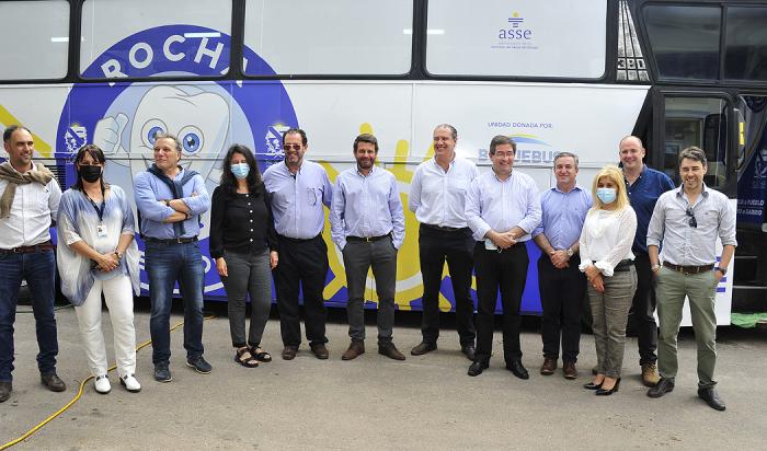 Autoridades de ASSE, de Udelar y de la Intendencia de Rocha