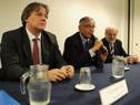 Firma del convenio entre FONPLATA, CND y MTOP sobre préstamo para obras de vialidad