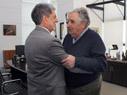 Audiencia del Sr. Presidente José Mujica con el Ministro de Defensa de Brasil, Celso Amorim.