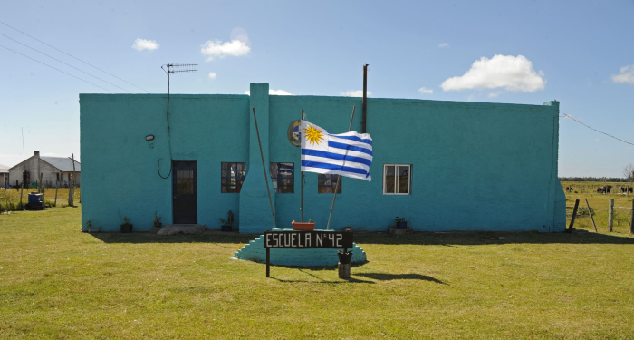 Escuela rural n°. 42, Paraje Tres Bocas, Treinta y Tres. Archivo.
