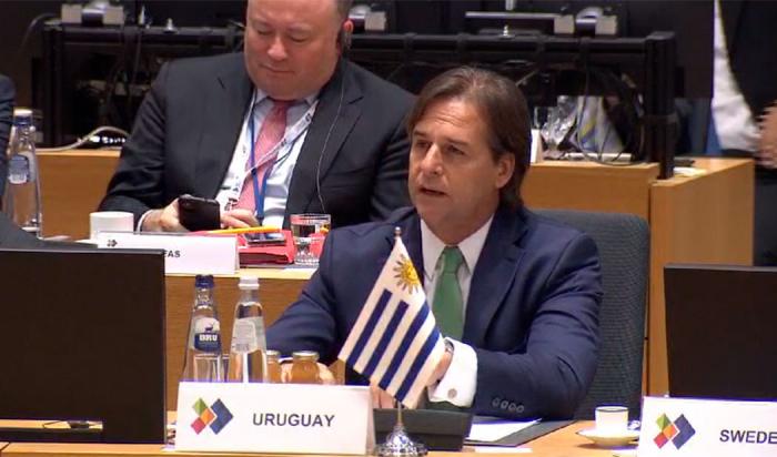 Lacalle Pou en Bruselas
