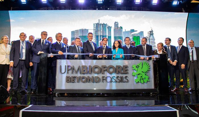 Lacalle Pou en inauguración de UPM Paso de los Toros