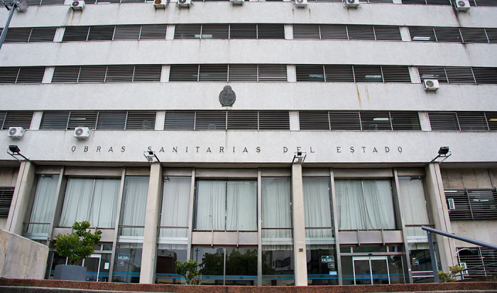 Fachada de la sede de OSE 