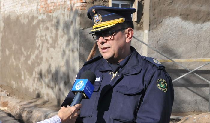 Jefe de Policía de Treinta y Tres, Richard Lima, en diálogo con Comunicación Presidencial