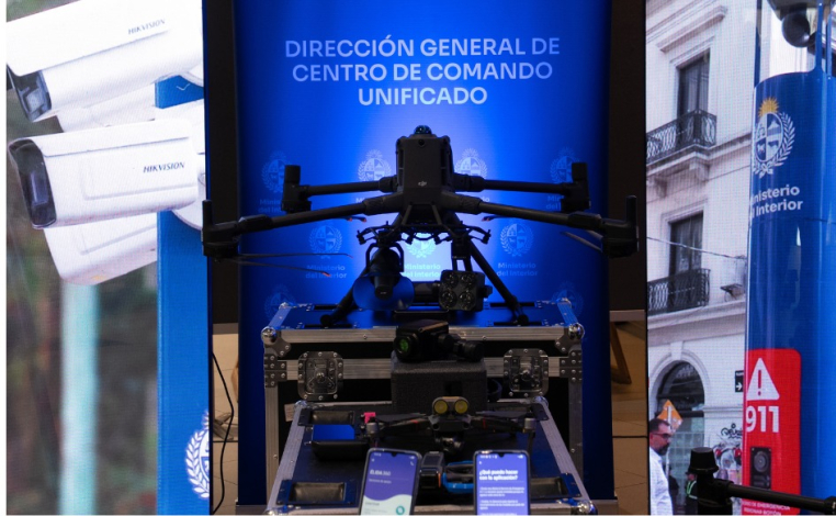 Dron del Centro de Comando Unificado