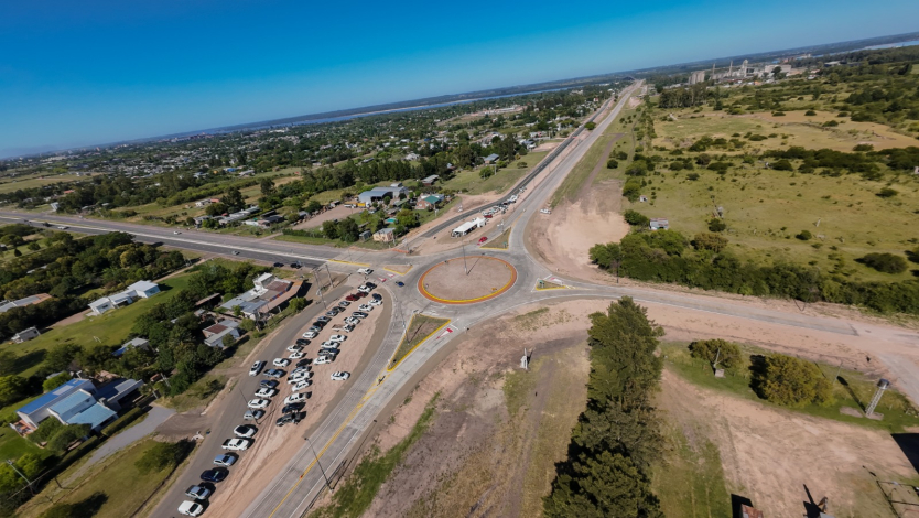 Rotonda inaugurada en Paysandú