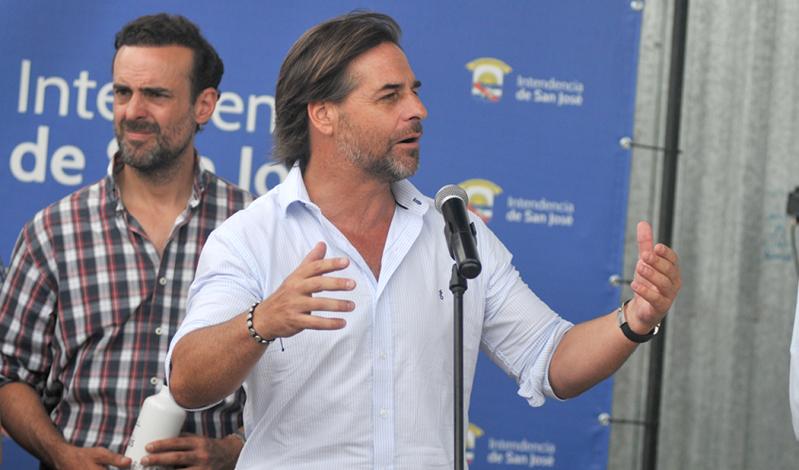 Lacalle Pou en San José