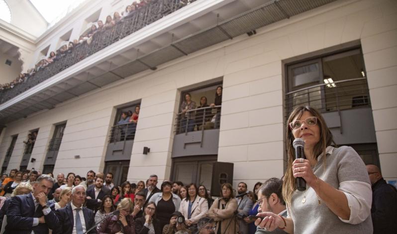Imágenes del acto de asunción de autoridades del INAU 