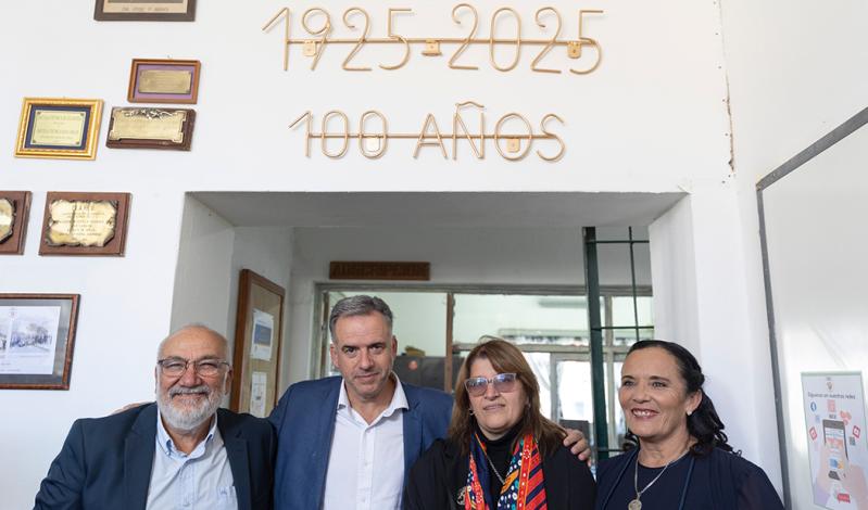 Orsi en aniversario de UTU de San Carlos